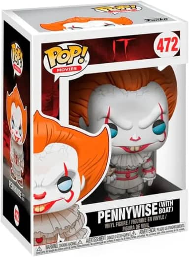 Boneco Funko Pop! IT: A coisa - Pennywise com Barquinho