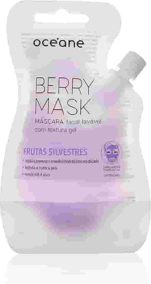 Océane - Máscara Facial Frutas Silvestres, Berry Mask,Lilás