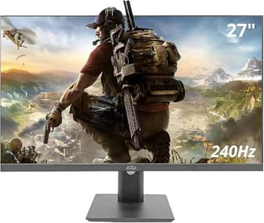 Monitor Gamer 27' 240Hz 1ms IPS Full HD (1920x1080) com Ajuste Inclinação, Entradas HD.MI e DisplayPort e Suporte VESA - Preto