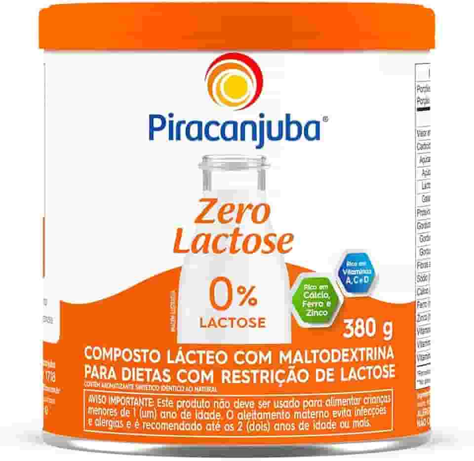 Piracanjuba Composto Lácteo Zero Lactose 380G -