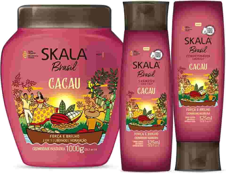 Skala KitShampoo Condiconador 325Ml Cacau