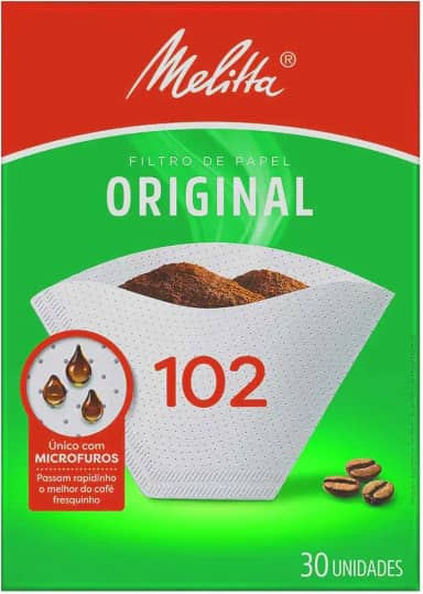Melitta Filtro de Papel 102 - 30 Unidades