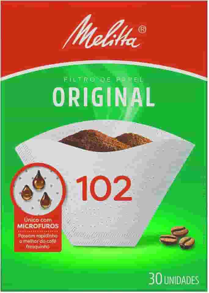 Melitta Filtro de Papel 102 - 30 Unidades