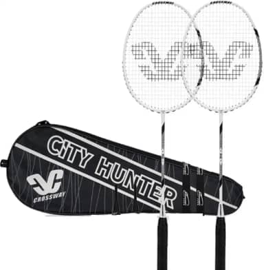 RAQUETE PARA BADMINTON FIBRA DE CARBONO/FIBRA DE VIDRO (C/02 UNID)