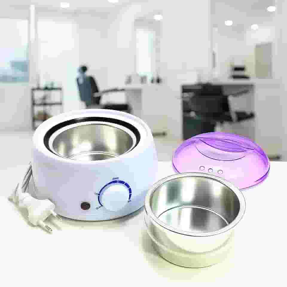 Panela Aquecedora de Cera Quente Termocera Bivolt 400ml – Depilação Profissional em Casa – Cor Rosa