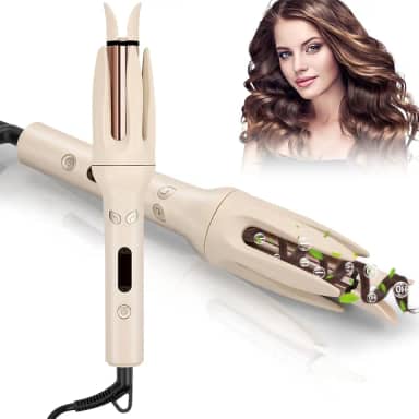 Modelador de Cachos, Branco, 110v-220v, Prancha de Cabelo, Prancha de Cabelo Profissional, Modelador Curves Automatic, Cabeleireiro Em Casa, Cabelo Ondulado, Bonito E Elegante