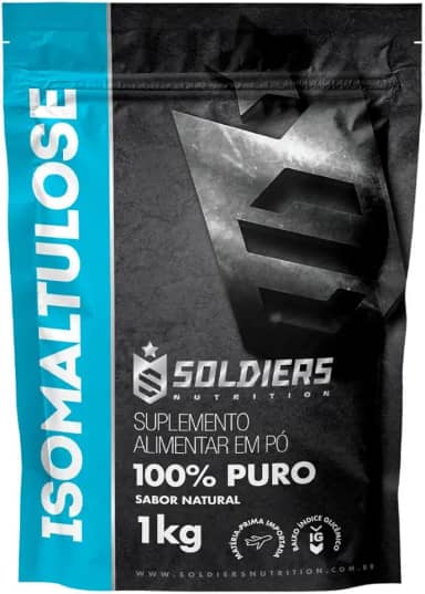 Isomaltulose 1Kg - 100% Puro Importado - Soldiers Nutrition