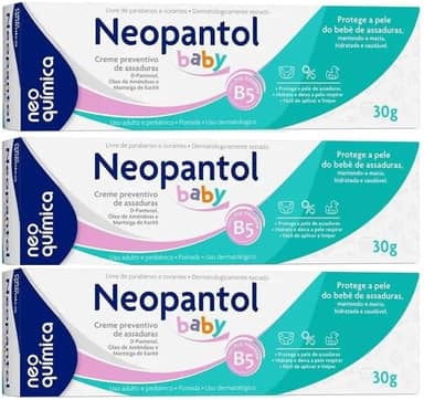 Kit 3 Pomada Para Assaduras Neopantol 30g - Neo Química