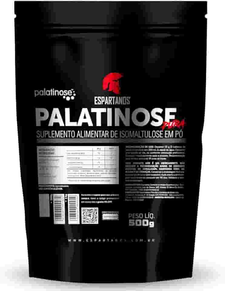 Palatinose em Pó 500g - 100% Pura - Espartanos
