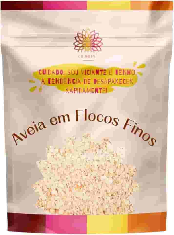 Aveia em flocos finos Premium Ca.Nuts (1 Kg)