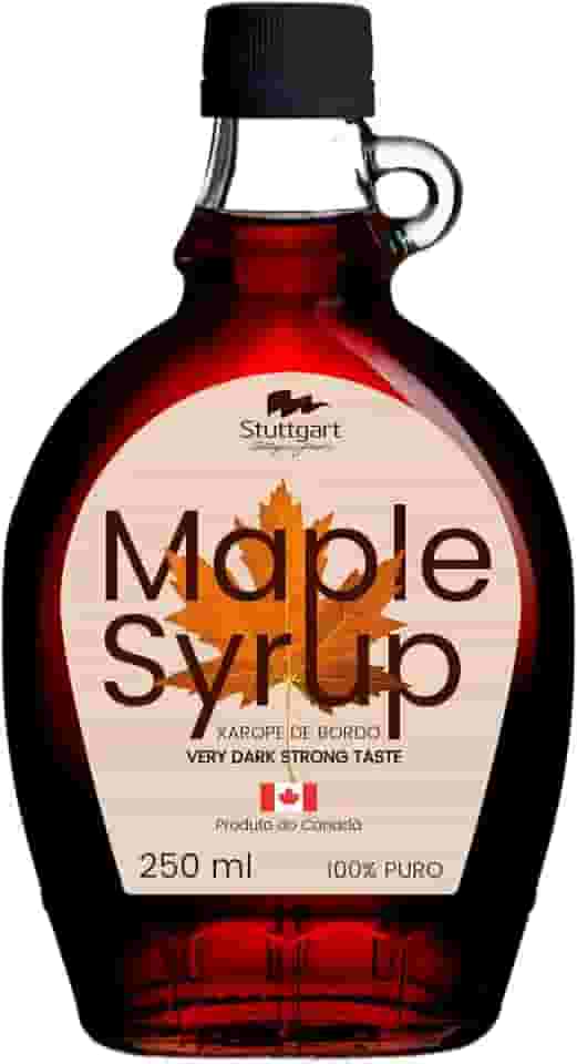 Stuttgart Artigos Finos Xarope De Bordo Maple Syrup Escuro 250Ml