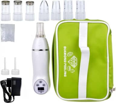 Peeling Diamante á Vácuo Microdermoabrasão, Máquina de Beleza remoção de cravo e acne