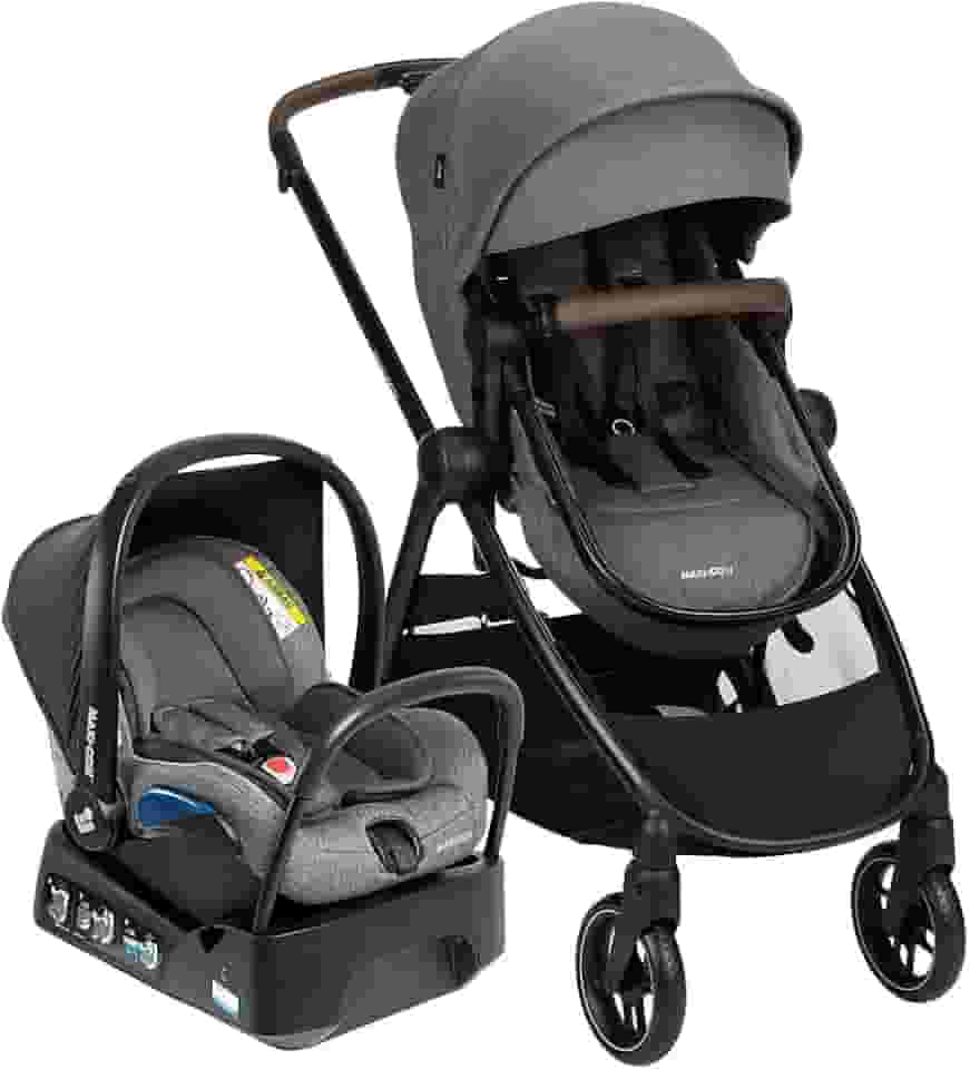 Travel System Maxi-Cosi, Anna³ Trio, Select Grey