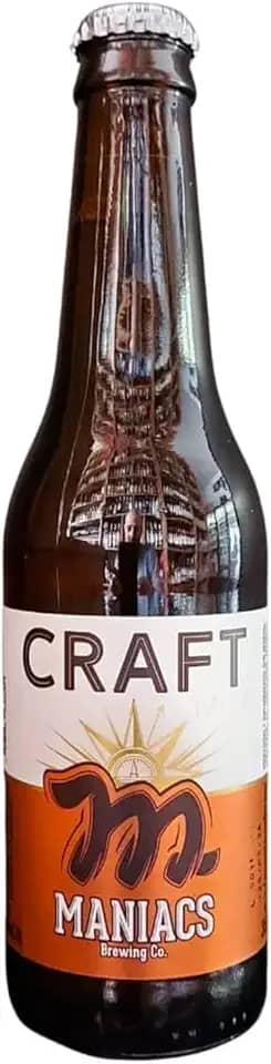 Cerveja MANIACS CRAFT LAGER 355ml