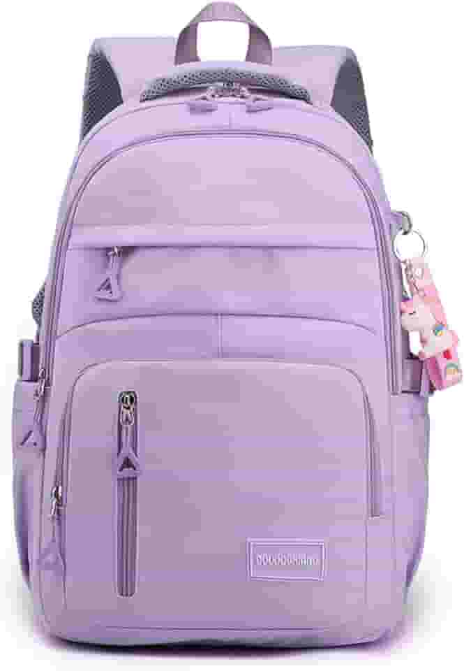 Mochila Impermeável Feminina Escolar Fashion Mochila Nylon Casual Feminina de Grande Capacidade para Notebook de 15,6 polegadas