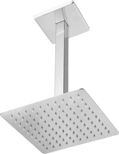 Chuveiro de Teto Cubit 65 com Cano de 250mm Cromado Meber