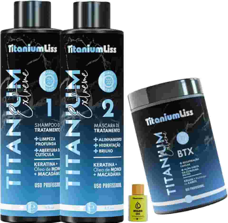 Definitiva Titanium Liss 2x1 +BTX 1kg+argan