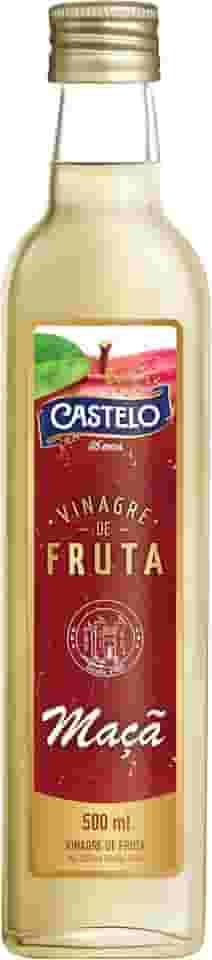 LUBEX Castelo Alimentos Vinagre De Fruta Maçã 500Ml Pequeno