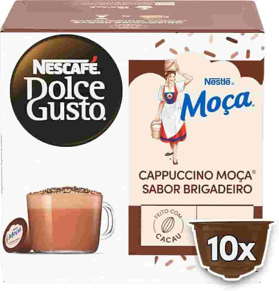 Café em Cápsula Nescafé Dolce Gusto MOÇA BRIGADEIRO 10 Cápsulas
