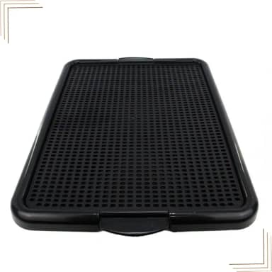 Sanitario Canino Tapete Higienico Para Pet Cores (PRETO)