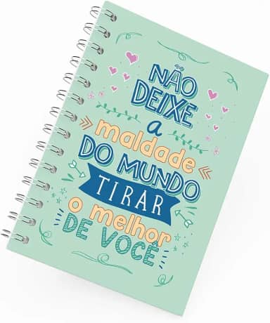 Caderno Grande 19x27cm - Maldade do Mundo