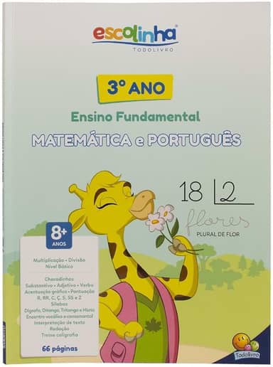 3º Ano - Matemática e Português (Escolinha Todolivro)