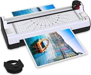 Plastificadora Laminadora Mazzilli Refiladora MA320 3x1 A4 Compatível com Bopp (110)