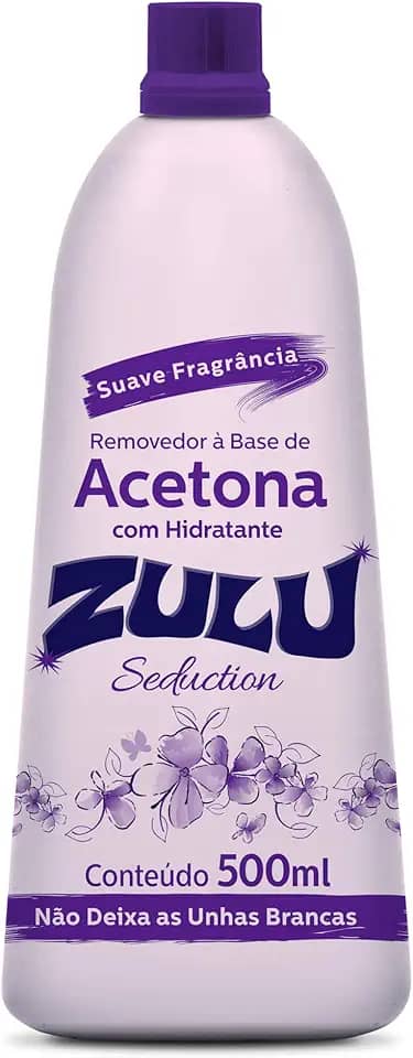 Zulu - Removedor De Esmalte Zulu 500Ml Seduction - Roxo