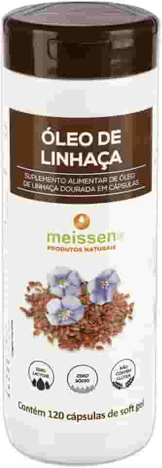 Óleo de Linhaça 1.000Mg 120 Cápsulas, Meissen