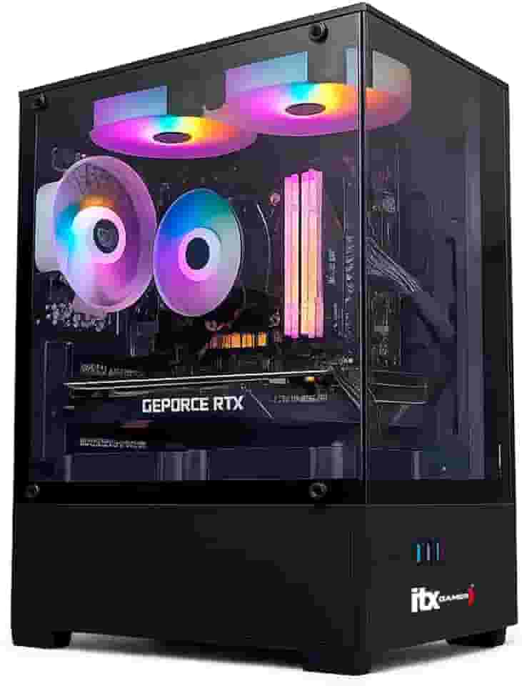 PC Gamer ITX Arena, Ryzen 5 5500, NVidia GeForce RTX 5060 8GB, Ram 16GB, SSD 512GB, Gabinete Gamer