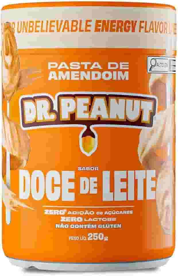 Dr. Peanut Pasta de Amendoim Sabor Doce de Leite - Pote 250g