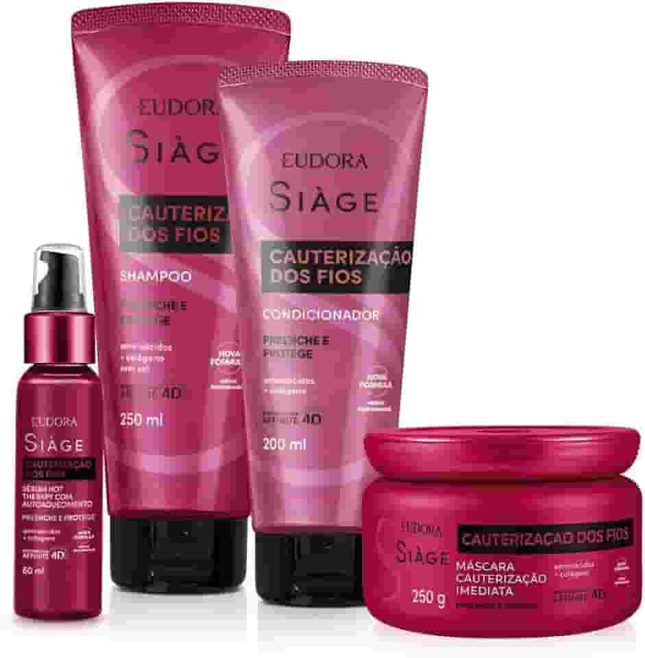 Eudora Kit Siàge Cauterização dos Fios (4 itens)