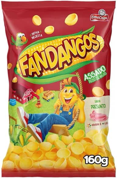 Salgadinho Presunto Elma Chips Fandangos 160G