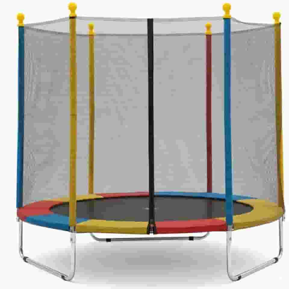 Pula Pula Grande largura 1,80m X altura 1,60m Cama Elástica Infantil Trampolim Playground Desmontável Eloria