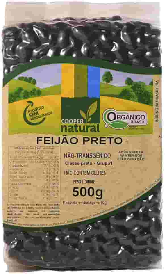 Feijão Preto Orgânico 500g - Coopernatural