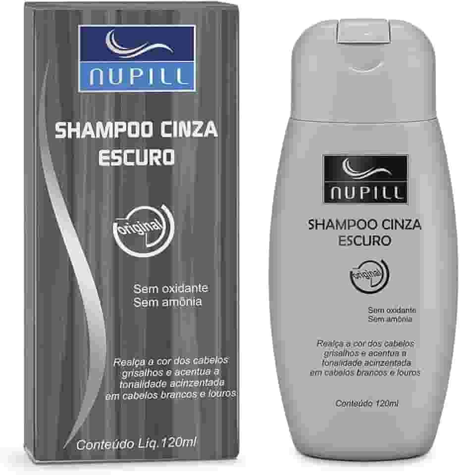 Nupill - Shampoo Cinza Nupill 120Ml Escuro