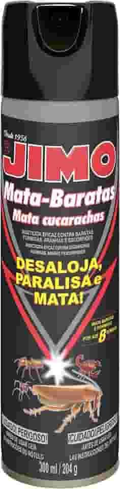 JIMO Mata Baratas Formigas Aranhas Escorpião Ação Até 8 Semanas Aerossol 300ml