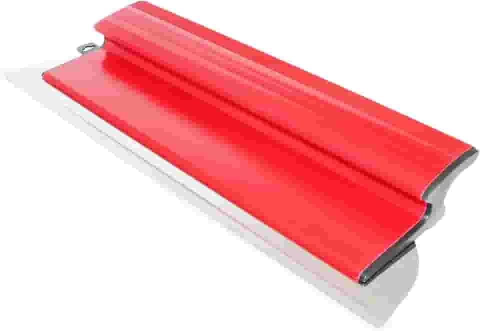 Desempenadeira 40cm Multiuso, Lâmina 11cm Larga para Texturas em Gesso/Paredes, Cabo Antiderrapante Profissional