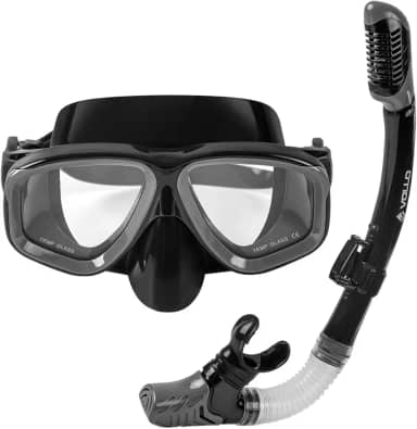Vollo Kit de Mergulho Máscara + Snorkel