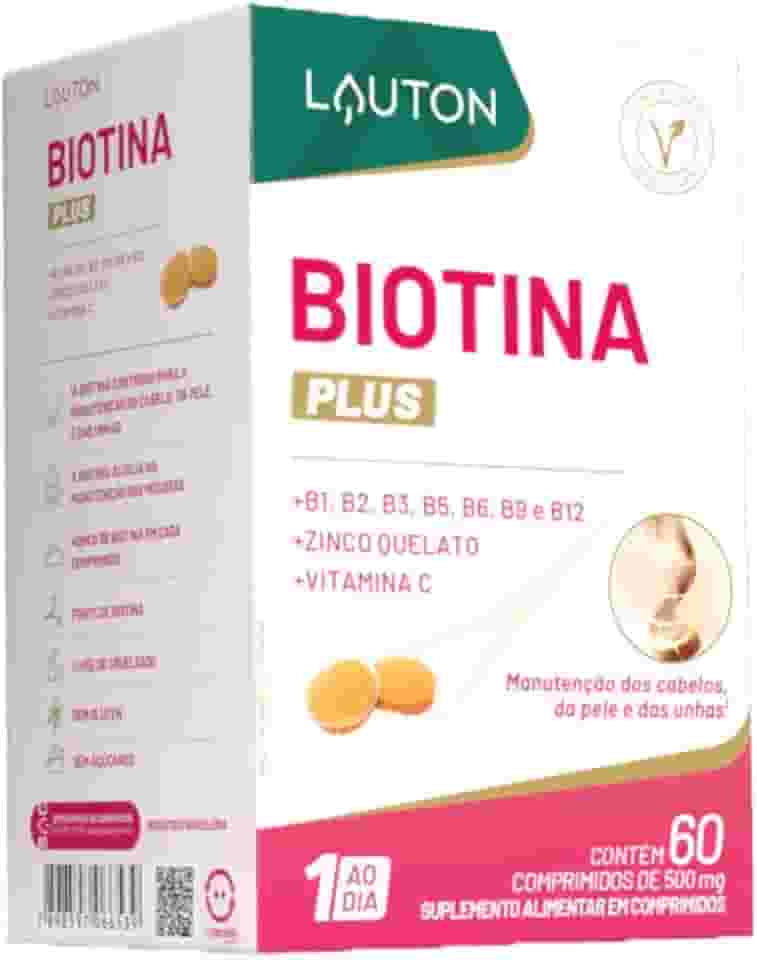Biotina 45 Mcg 60 Capsulas 150% Idr Vegano Lauton Nutrition
