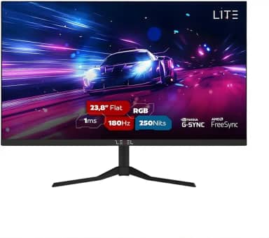 Monitor Gamer Level Lite 23.8' ELED, Full HD, 165Hz, 1ms, painel IPS, MPRT, Freesync e G-sync - L2411SU