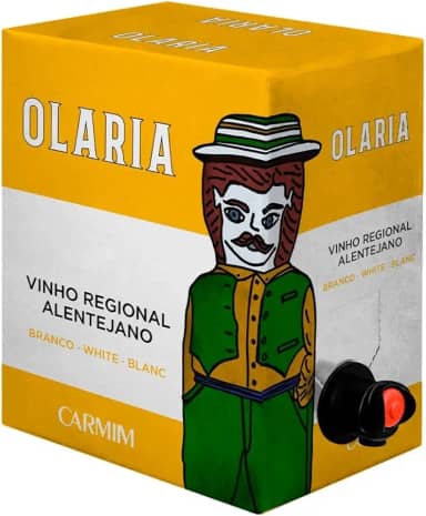 Vinho Branco Carmim Olaria Português Bag In Box 5 Litros