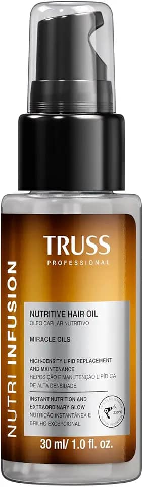Truss Óleo Capilar Nutritivo Nutri Infusion | Nutrição Profunda e Controle de Frizz | 30ml