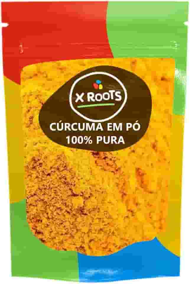 Cúrcuma Em Pó 100% Pura 100gr Embalagem Abre e Fecha Envio Prime - X Roots