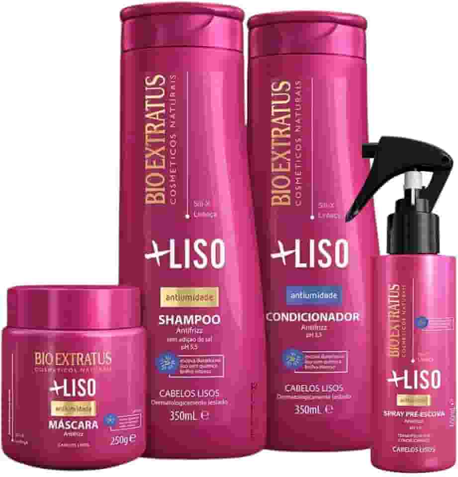 Kit Bio Extratus Mais Liso Pos Progressiva Hidratante 4-Produtos