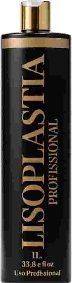 Progressiva Lisoplastia Profissional 1L – Alisamento Sem Formol, Redução de Volume, Anti-Frizz, Brilho Intenso, Cabelos Lisos Saudáveis, Uso Profissional, Tratamento Nutritivo Rápido para Todos os Tipos de Cabelo