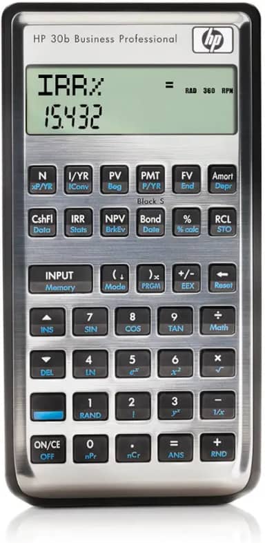 Calculadora HP-30B Business Professional