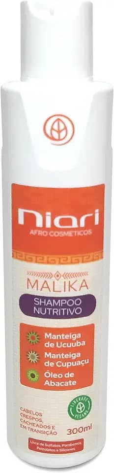 Niari, Shampoo Malika para Cabelos Crespos e Cacheados
