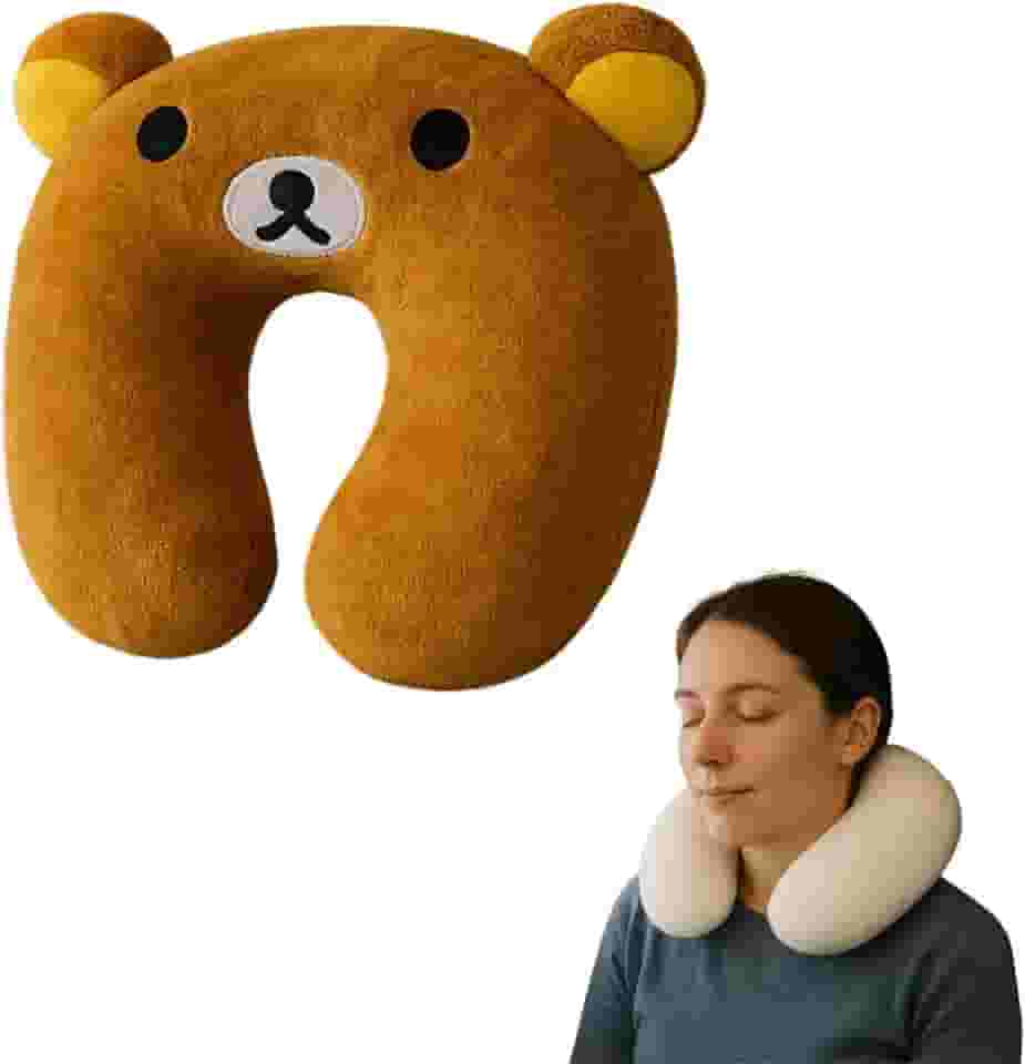 Almofada para Pescoço Cervical de Viagem Travesseiro Encosto de Cabeça Descanso Apoio Confortável Protetor Ergonomico Macio Neck Relax Grande Postural Adulto Infantil Portatil