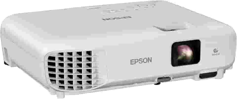 Epson EX3290 Projetor 3LCD WXGA de 3 chips, 4.000 lúmens, alto brilho de cor, 4.000 lúmens de brilho branco, 2 HDMI, alto-falante integrado